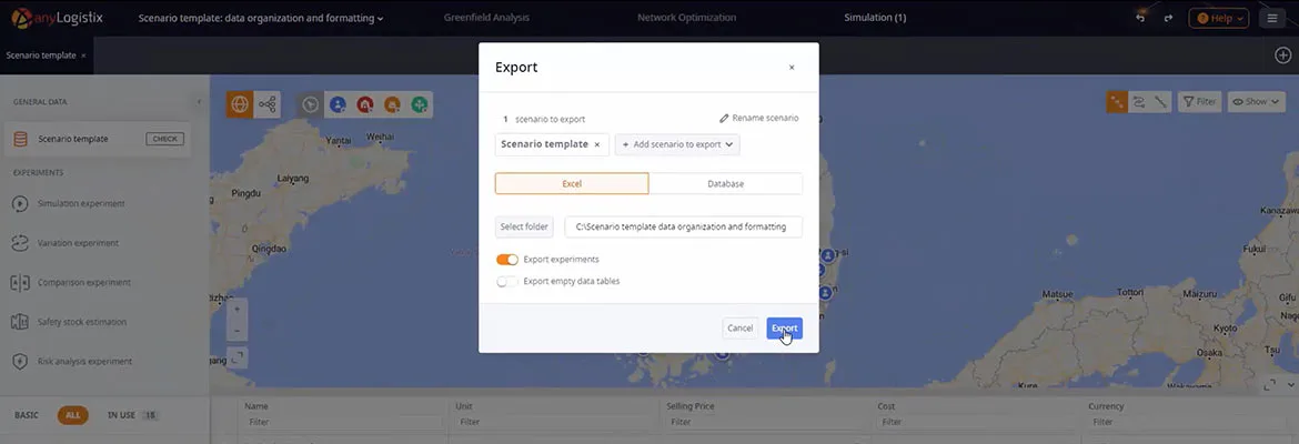 Scenario Template: Data Organization and Formatting